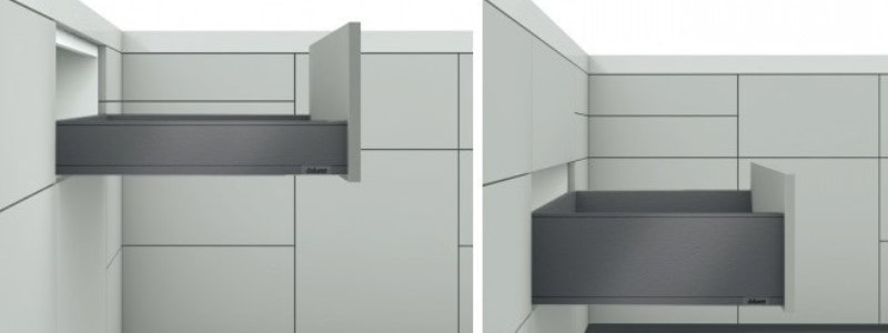 Ящики BLUM LEGRABOX orion grey